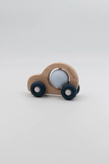 Toy car in Blue and Light Blue Wood and Silicone