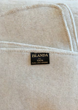 ICELANDA blanket in pure virgin wool