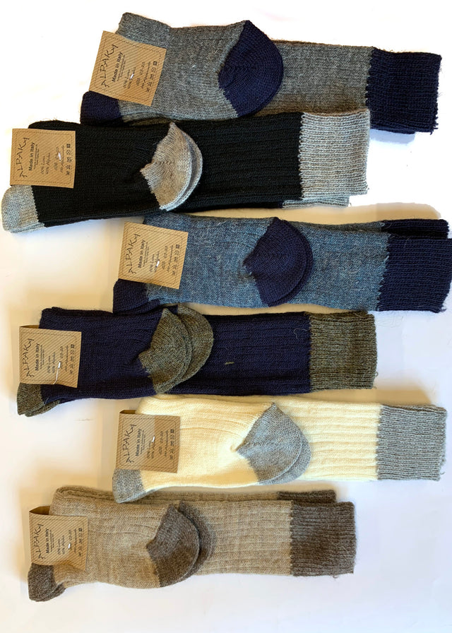 Classic Alpaca and Wool socks for children