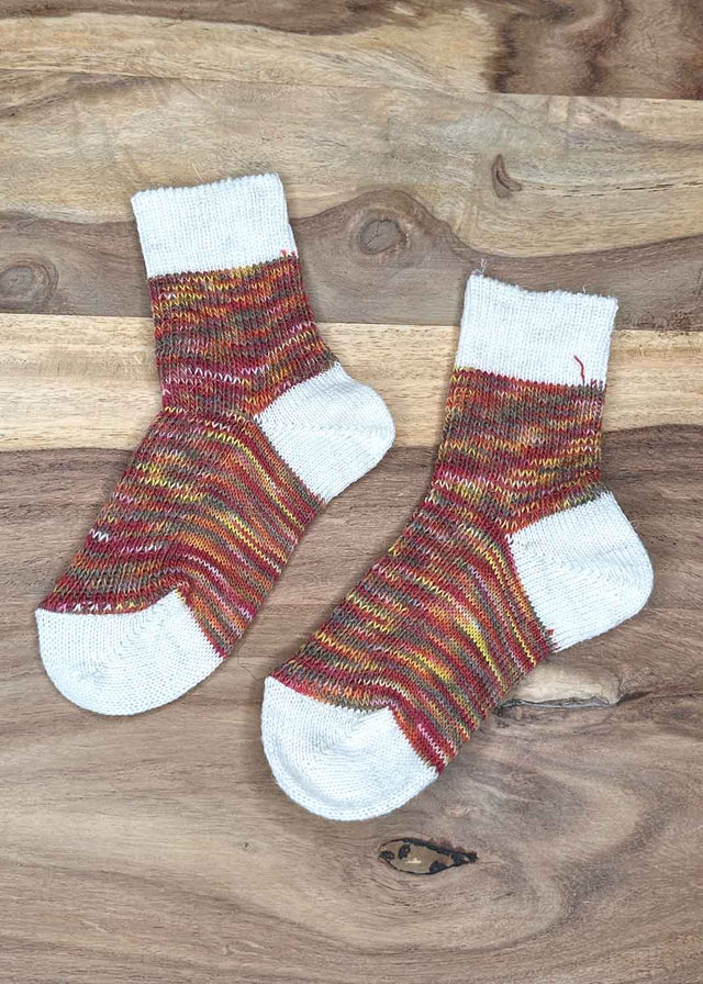 Multicolor Alpaca and Wool socks for children