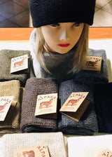 Classic Alpaca and Wool Neck Warmer for women and men