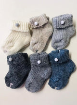 Calzini Baby per neonati in Alpaca e Lana