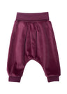 Organic cotton chenille baby trousers