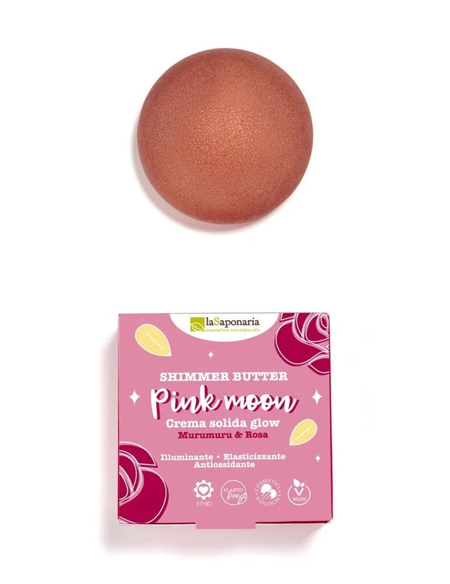 Pink Moon glow solid cream - Murumuru &amp; Rosa