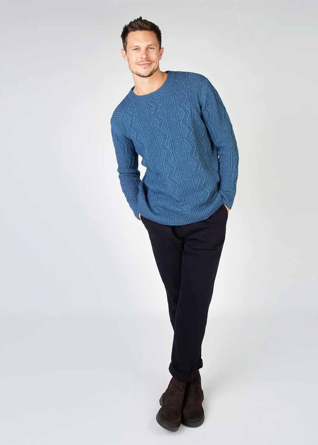 Cosan men's sweater in wool and cotton