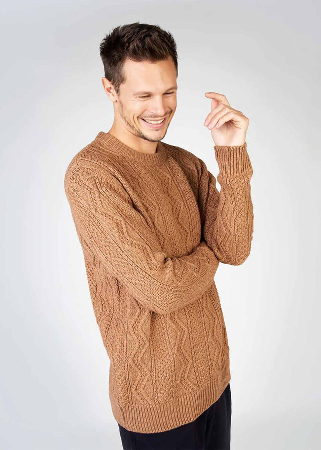 Cosan men's sweater in wool and cotton