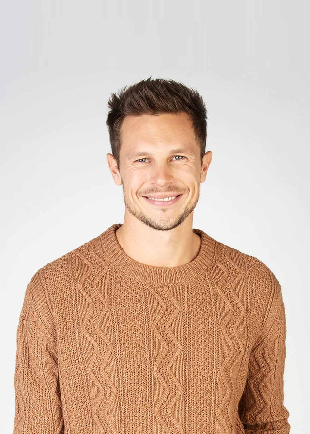 Cosan men's sweater in wool and cotton