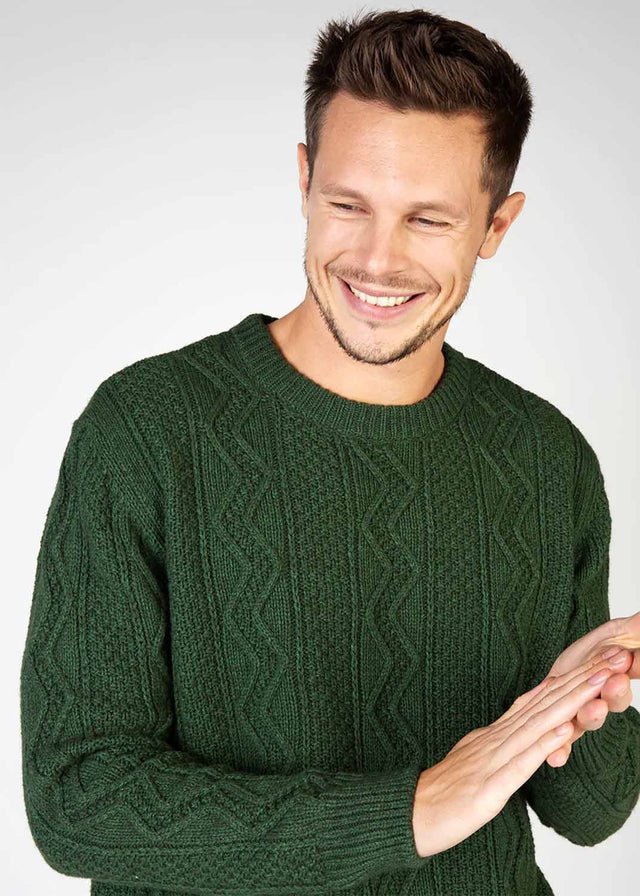 Cosan men's sweater in wool and cotton