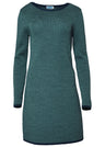 Vicky women's dress in pure organic merino wool