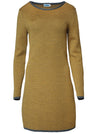 Vicky women's dress in pure organic merino wool