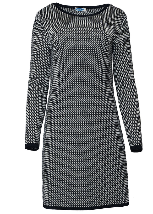 Vicky women's dress in pure organic merino wool