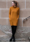 Sophie dress for women in pure organic boiled wool