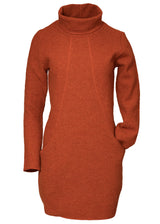 Sophie dress for women in pure organic boiled wool