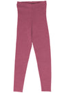 Elina leggings for children in pure organic merino wool