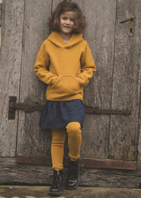 Elina leggings for children in pure organic merino wool