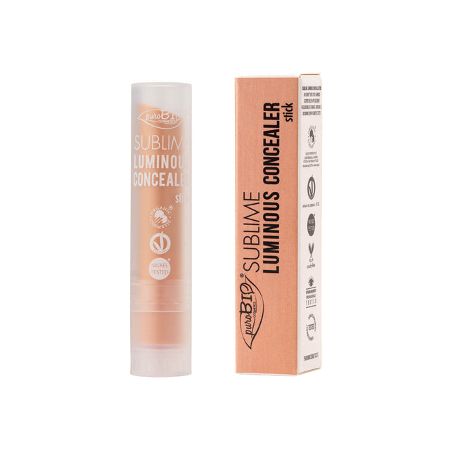 Correttore Sublime Luminous Concealer stick Bio VEGAN PuroBIO - 02