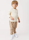 Eddie trousers for babies and children in pure merino wool