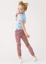 Leggings Roby per Bambina in pura lana merinos