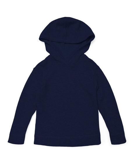 Maglia Noah con cappuccio per bambini in pura lana merinos