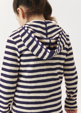 Noah hooded sweater for children in pure merino wool