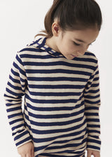 Noah hooded sweater for children in pure merino wool