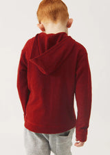 Noah hooded sweater for children in pure merino wool