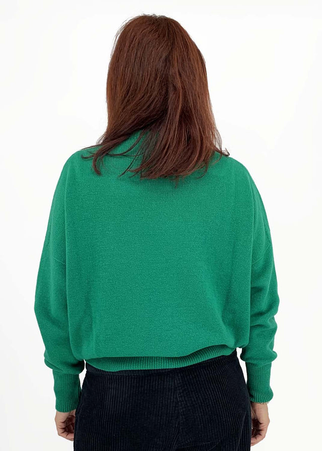 TURTLENECK SCATOLETTA sweater in wool and cashmere