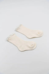 Baby Girl Socks with Bamboo Lace