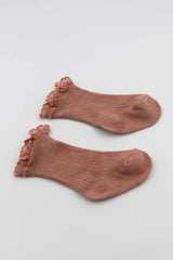 Baby Girl Socks with Bamboo Lace