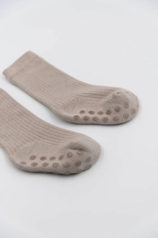 Non-slip socks for children in Bamboo