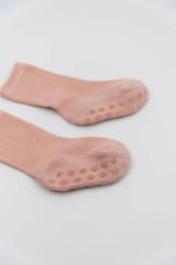 Non-slip socks for children in Bamboo