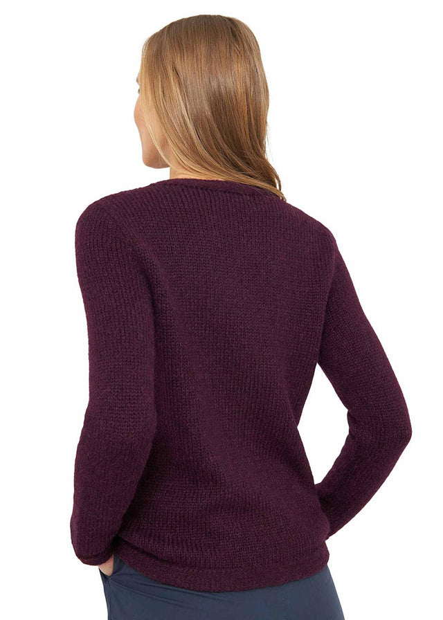 Asa women's cardigan in pure Alpaca wool