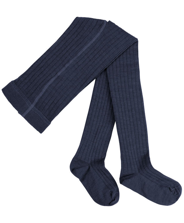 Children's tights in organic merino wool and organic cotton