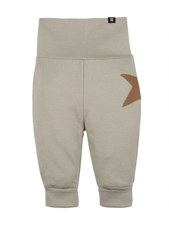 Trousers for babies and children in organic Merino wool