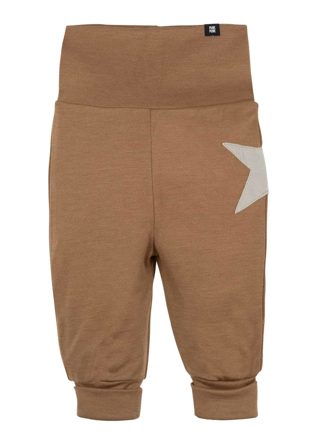 Trousers for babies and children in organic Merino wool