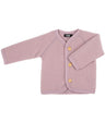 Baby jacket in organic merino wool fleece