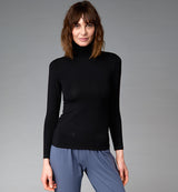 Turtleneck 2.0 sweater in beech vegetable fibre