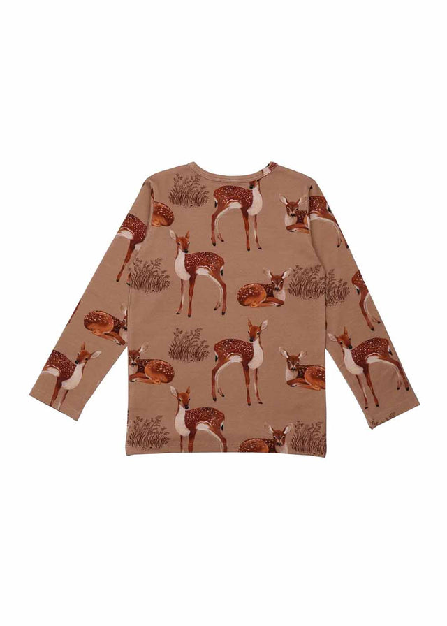 Little Fawns sweater for girls in organic cotton