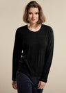 Kokon crew neck sweater in pure burette silk