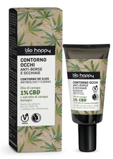 Anti-bags and dark circles eye contour CBD HEMP Bio Vegan