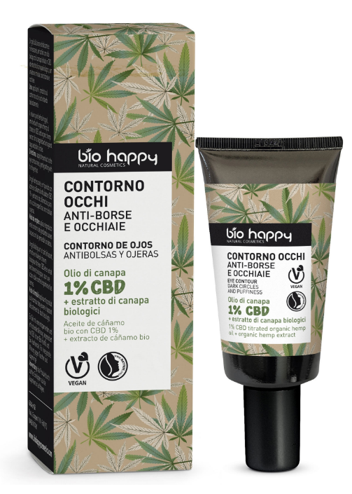 Contorno occhi anti-borse e occhiaie cbd CANAPA Bio Vegan