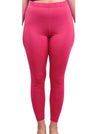 Women's leggings in silk and organic cotton