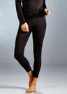 Leggings da donna in seta e cotone biologico