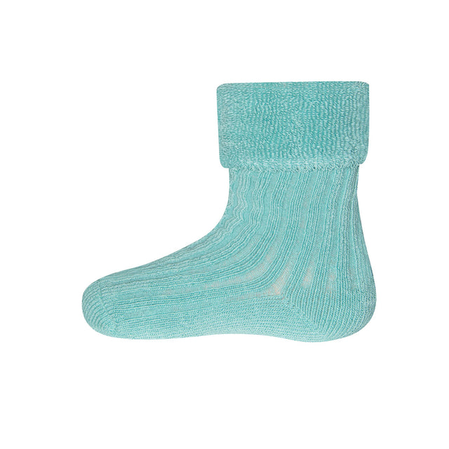 Calzini Blu + Turchese 2 PAIA per bambini in cotone biologico