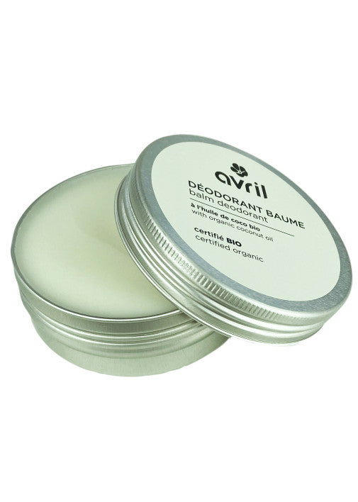 Fragrance-free solid deodorant with organic coconut oil