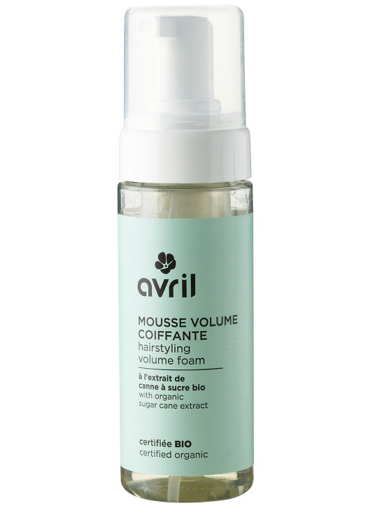 Organic modeling volumizing mousse with lupine