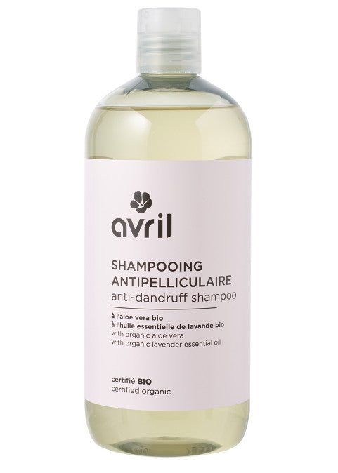 Avril anti-dandruff shampoo 500 ml organic with aloe