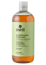 Avril Purifying Oily Hair Shampoo 500 ml Organic with Aloe