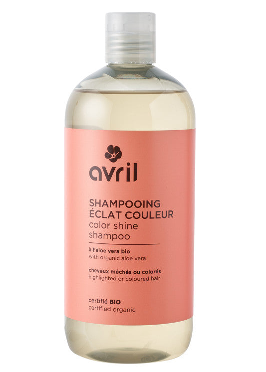 Avril Illuminating Colored Hair Shampoo 500 ml Organic with Aloe