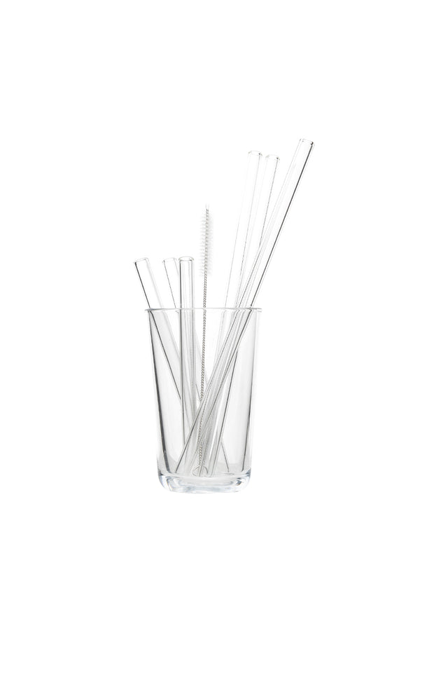 Cannucce COCKTAIL in vetro borosilicato set da 6 pezzi